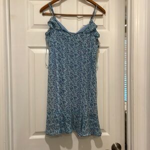 Naked Zebra: Blue Floral Dress